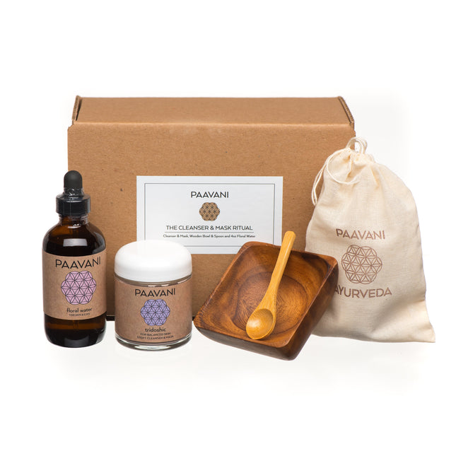 Cleanser & Mask Ritual | Ayurvedic Facial Cleansing Kit