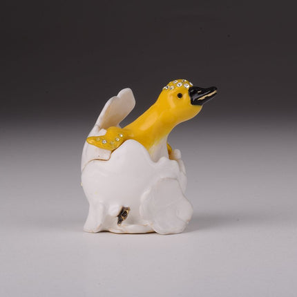 Duck Coming out of Eggshell
