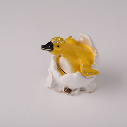 Duck Coming out of Eggshell