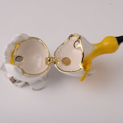 Duck Coming out of Eggshell