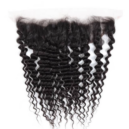 10A Grade MIDDLE PART 13x4 Lace Frontal Remy Human Hair Closure With B