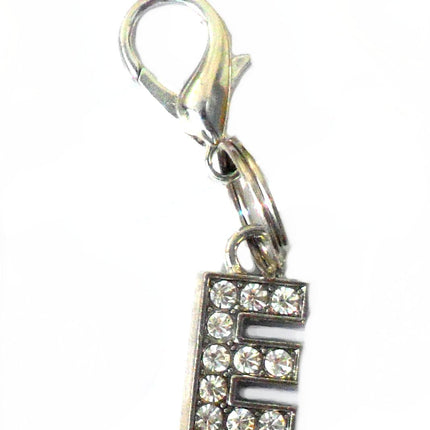 A-Z Crystal Letter Pet Charms