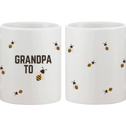 Grandpa To Bee Funny Mug Cup- Cute Design Printed