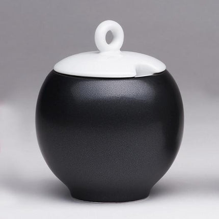EVA milk and sugar set - Black matte