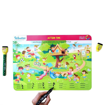 Skillmatics English Express - Help Kids Build Vocabulary and Key