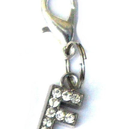 A-Z Crystal Letter Pet Charms