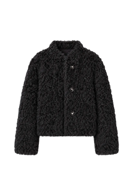 Fireladyfur Women's Imported Sheepskin Coat | New Zealand Wool“Little