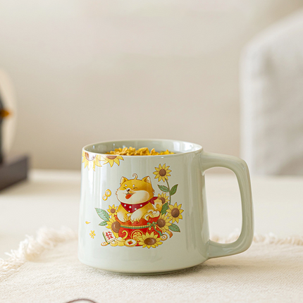 Shiba Ceramic Mug Series — Whispers of Joy in Every Sip