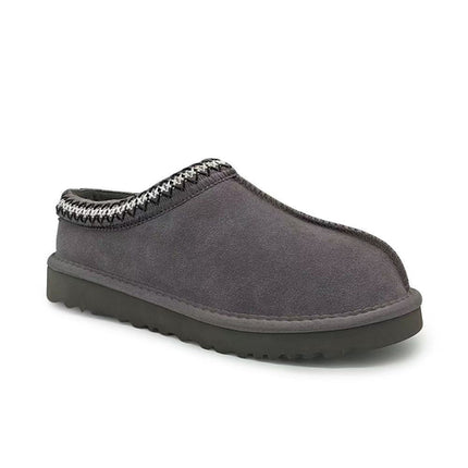 Plush Fur-Lined Platform Mules - Fleece Lined Women Clogs