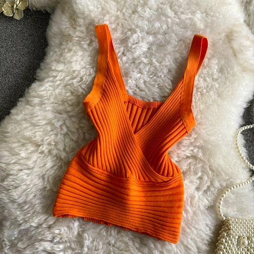 Knitted Crop Tops