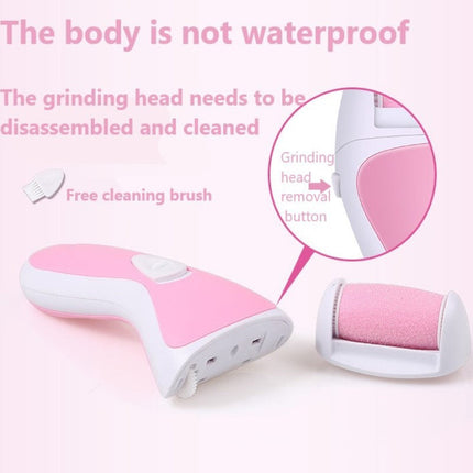 Electric Rechargeable Pedicure Foot Care Tool Fast Callus Mini Feet