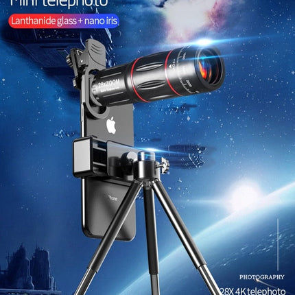 Dragon Bluetooth Ultra HD 28X Zoom Telescope Lens Tripod Kit