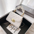 S / White