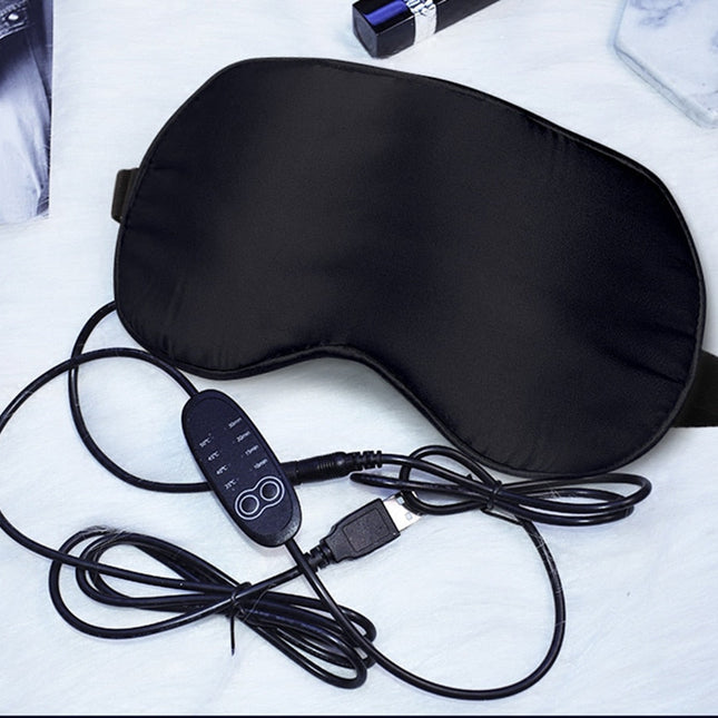 USB Steam Sleeping Eye Mask Shading Mask For Sleep Soft Adjustable