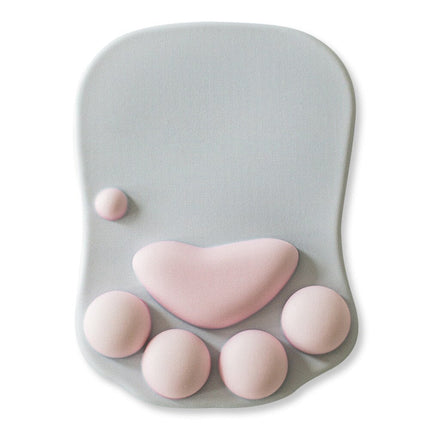 3D Cat Paw Mouse Pad Cute Wrist Rest Support