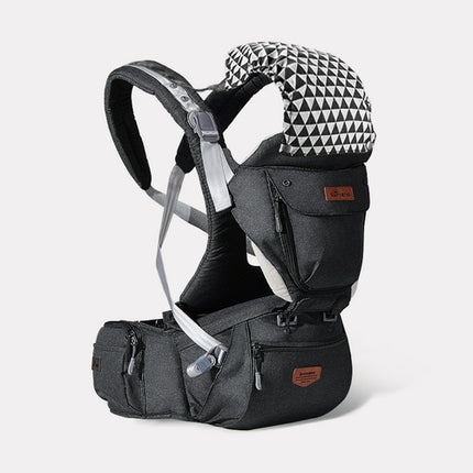 Ergonomic 3-in-1 Baby Carrier and Hipseat