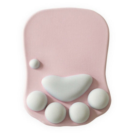 3D Cat Paw Mouse Pad Cute Wrist Rest Support