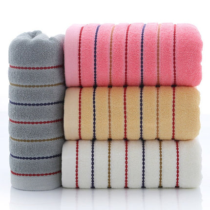 100% Cotton Striped Towels Set