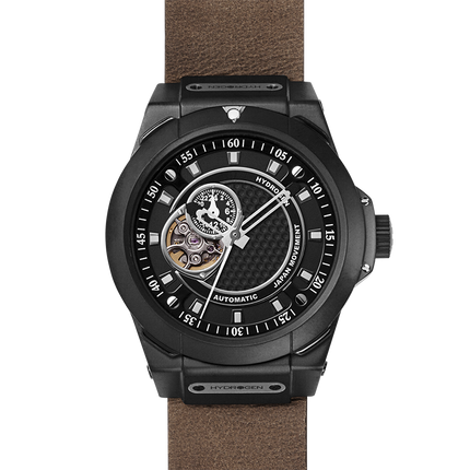 Vento Black Nato Leather