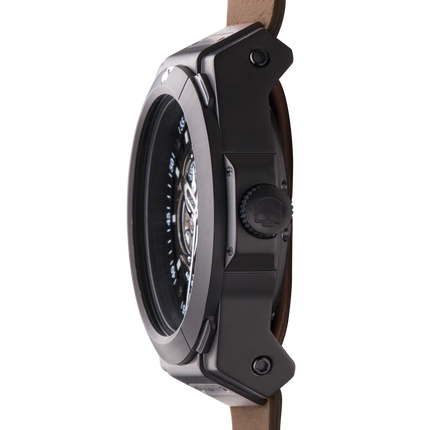 Vento Black Nato Leather