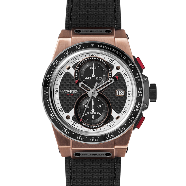Otto Chrono Black Rose Gold