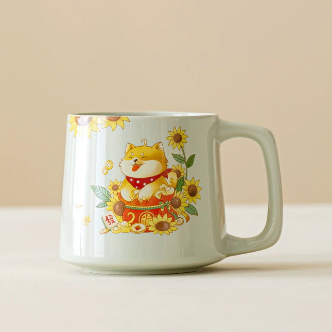 Shiba Ceramic Mug Series — Whispers of Joy in Every Sip