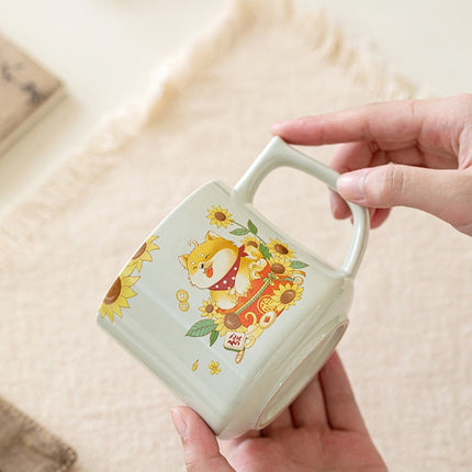 Shiba Ceramic Mug Series — Whispers of Joy in Every Sip