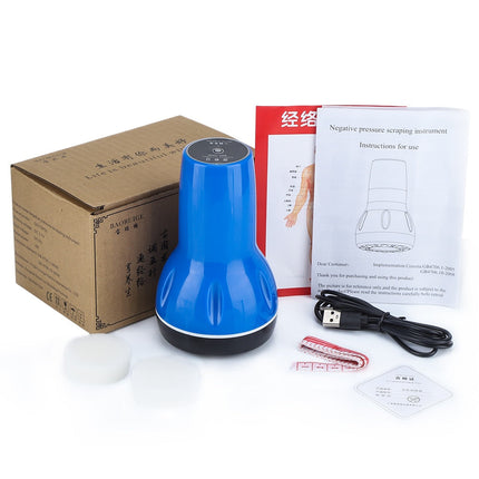Electric Guasha Massager Scraping Tool Fat Burner Body Slimming Vacuum