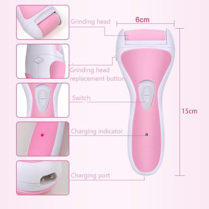 Electric Rechargeable Pedicure Foot Care Tool Fast Callus Mini Feet