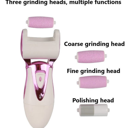 Foot Care Tool with 4 Rollers Skin Care Feet Dry Skin Remover
