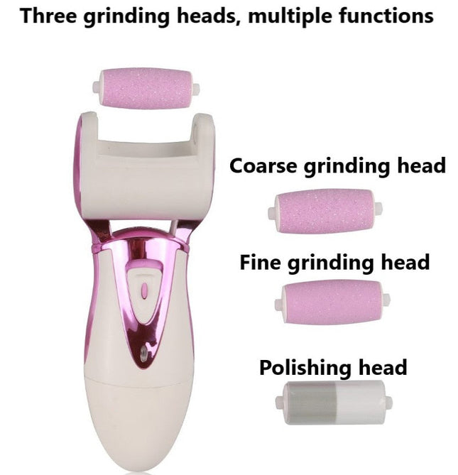 Foot Care Tool with 4 Rollers Skin Care Feet Dry Skin Remover