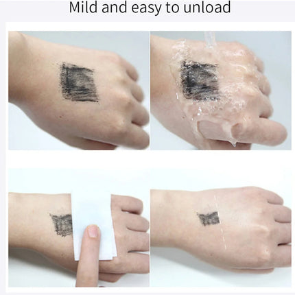 QIBEST Black Mascara Eyelashes Mascara 4D Silky Eyelashes Lengthening