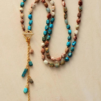 Eternity Semi-Precious Stones Necklace