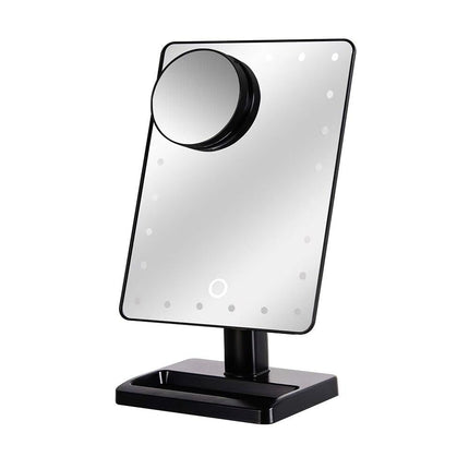 Makeup Mirror with LED Lights Touch Dimming Cosmetic Mirror