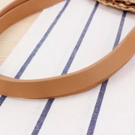 Round Straw Beach Bag