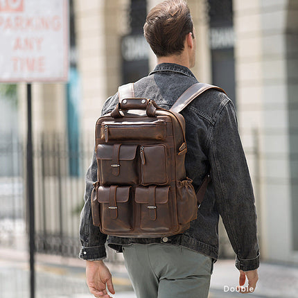 The Shelby Backpack | Handmade Genuine Leather Backpack