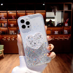 For iPhone 12 / 1 Clear + 1 Free Pink Case