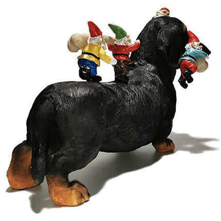 Puppy Dog Sculpture Statue Animal Figurines Decor Ornament