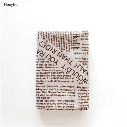 Hongbo 1 Pcs Plaid Cotton Placemat Japanese Fashion Style Fabric Table