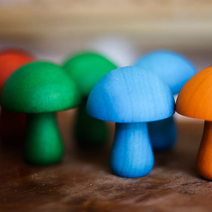 QToys Australia Color mushroom set of 10