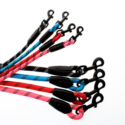 Dog Rope Lead With Reflective Stitching and Padded Handle