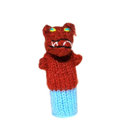Big Bad Wolf Finger Puppet