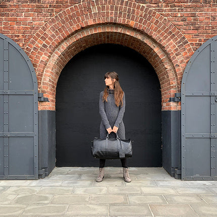 The Endre Weekender | Vintage Leather Duffle Bag