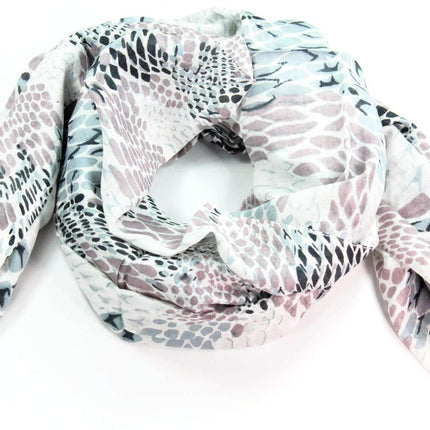 Snake Skin Print Scarf