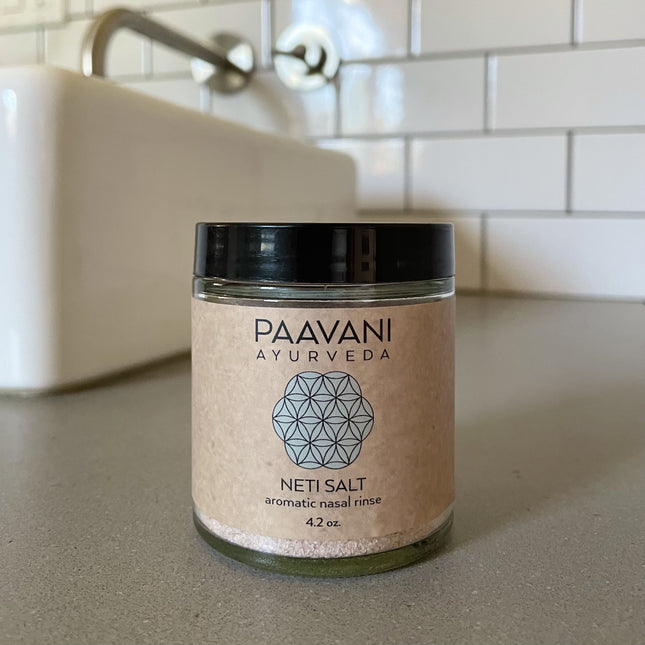 Aromatic Neti Salt | Herbal-Infused Mineral Rinse for Nasal Care