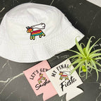 White Bucket Hat Final Fiesta