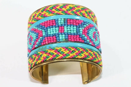 Beaded Cuff Bangles