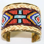 Red/Orange/Blue / Tribal / Beads