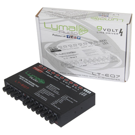 LT-EQ7 7 Band 9 Volt Car Audio Graphic Equalizer