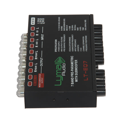 LT-EQ7 7 Band 9 Volt Car Audio Graphic Equalizer